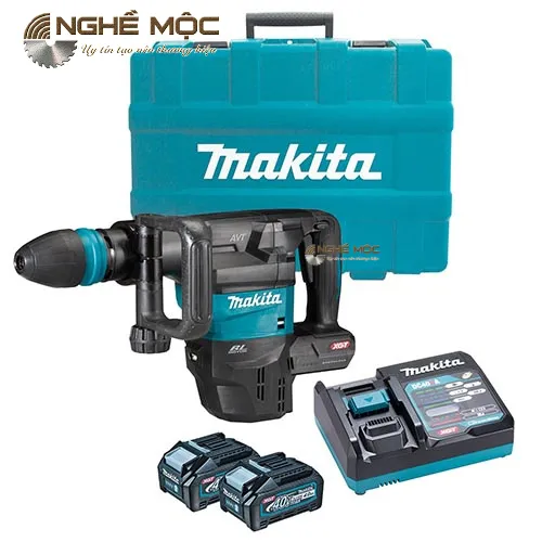 Máy khoan đục betong pin 40v makita hm001gm202 - 1