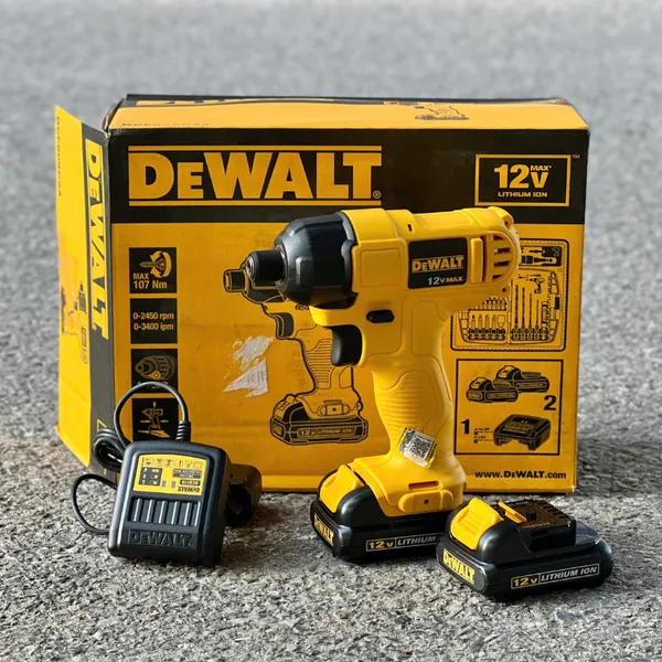 Máy khoan vặn vít động lực pin 108v dewalt dcf805c2a-b1 - 1