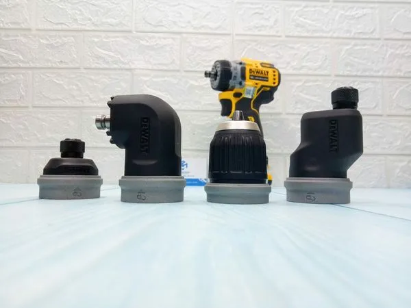 Máy khoan vặn vít dùng pin 4 đầu dewalt 12v dcd703d2-kr - 3