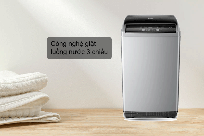 Máy giặt sharp 85 kg es-y85hv-s - 3